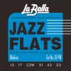 Struny do gitary elektrycznej La Bella Jazz Flats Medium 13-53 20PM