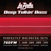 Struny do gitary basowej La Bella Deep Talkin' Bass Flats Medium 49-109 4-str 760FM