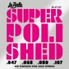 Struny do gitary basowej La Bella Super Polished 47-107 4-str SP-47107